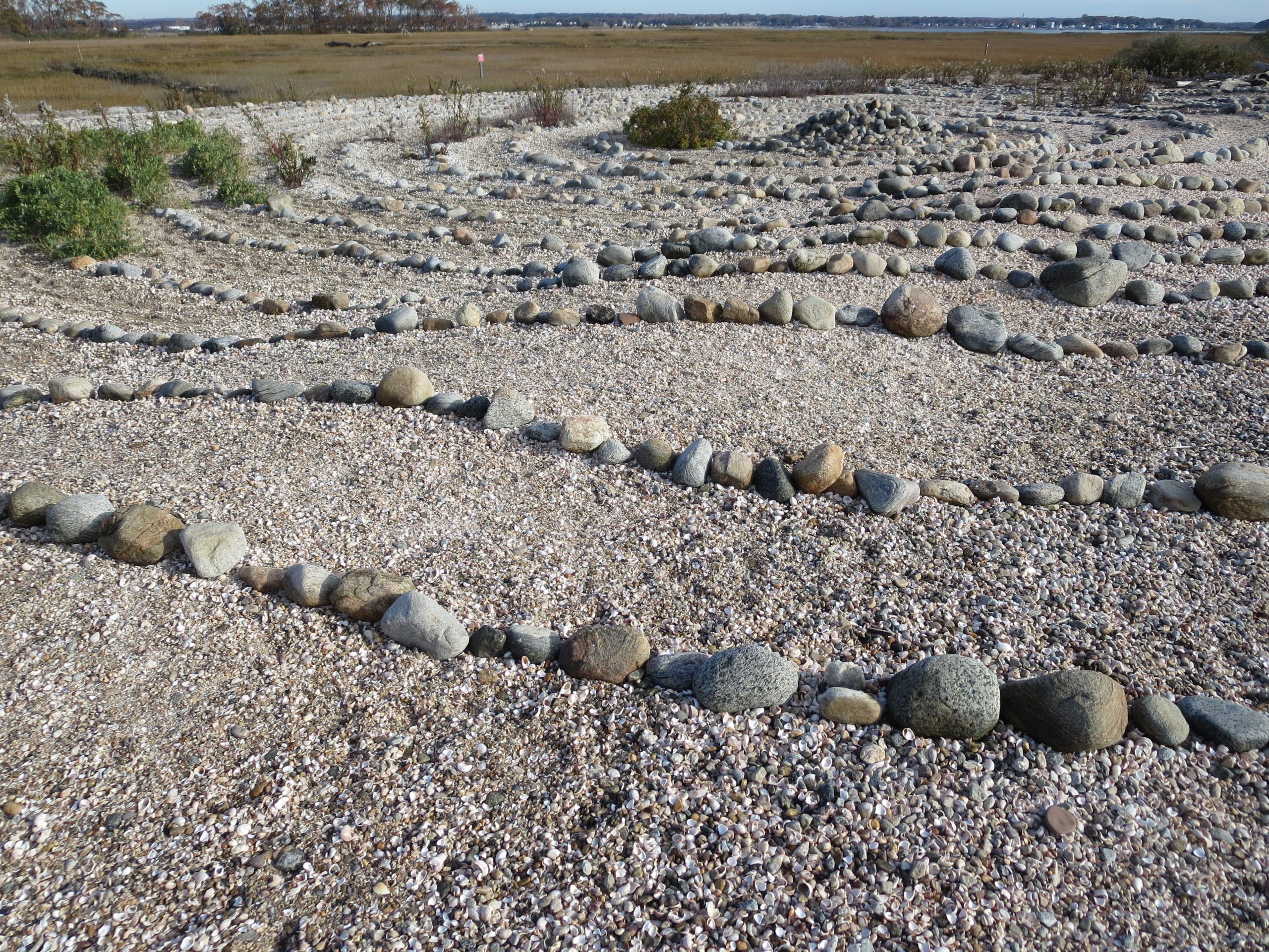 Labyrinth at Meig's Point, Hammonasset Beach Madison, CT, by Lisa Hoag Labyrinth at Meig's Point, Hammonasset Beach Madison, CT, by Lisa Hoag